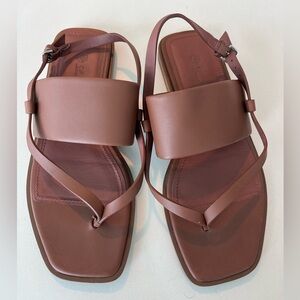 LORO PIANA SLINGBACK SANDALS